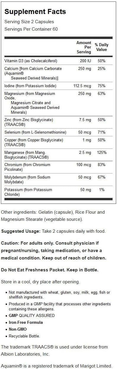 Now Foods Full Spectrum Mineral 120 Cápsulas