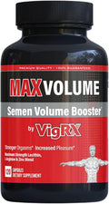 VigRX Max Volume Fórmula de Vitalidad Masculina - con L-Arginina, Zinc y Lecitina de Girasol - 120 Cápsulas