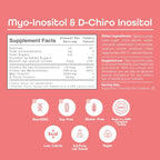 kindnature Myo-Inositol & D-Chiro Inositol Gummies – 2000mg + 50mg, Ratio 40:1, con Vitamina D y Folato, Sabor Sandía, Vegano (120 Gominolas)