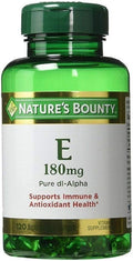 Nature's Bounty Vitamina E 400 UI Cápsulas Blandas de DL-Alfa Tocoferol, 120 Unidades