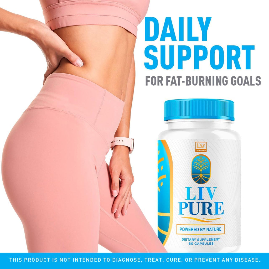 Liv Pure (3 Pack) 180 Cápsulas - Complemento Alimenticio para la Salud Hepática