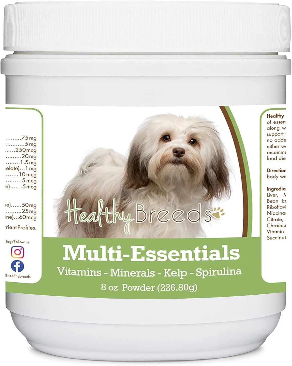 Healthy Breeds Multi-Essentials Powder para Perros - Suplemento de Vitaminas, Minerales y Antioxidantes (227 g)