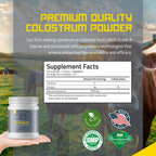 TBR Labs Calostro en Polvo, de Vacas Alimentadas con Pasto, 200g (132 Raciones)