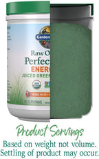 Garden of Life Raw Organic Perfect Food Energizer - Superfood Verde en Polvo Sabor Granada y Yerba Mate, 30 Raciones
