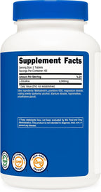 Nutricost L-Citrulina 2500mg por dosis - 120 Comprimidos (60 dosis)