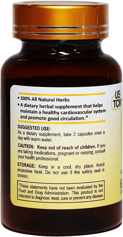Cápsulas de Tienchi y Danshen (Panax notoginseng y Salvia miltiorrhiza) – 500mg, 60 Cápsulas Vegetales – Image 2