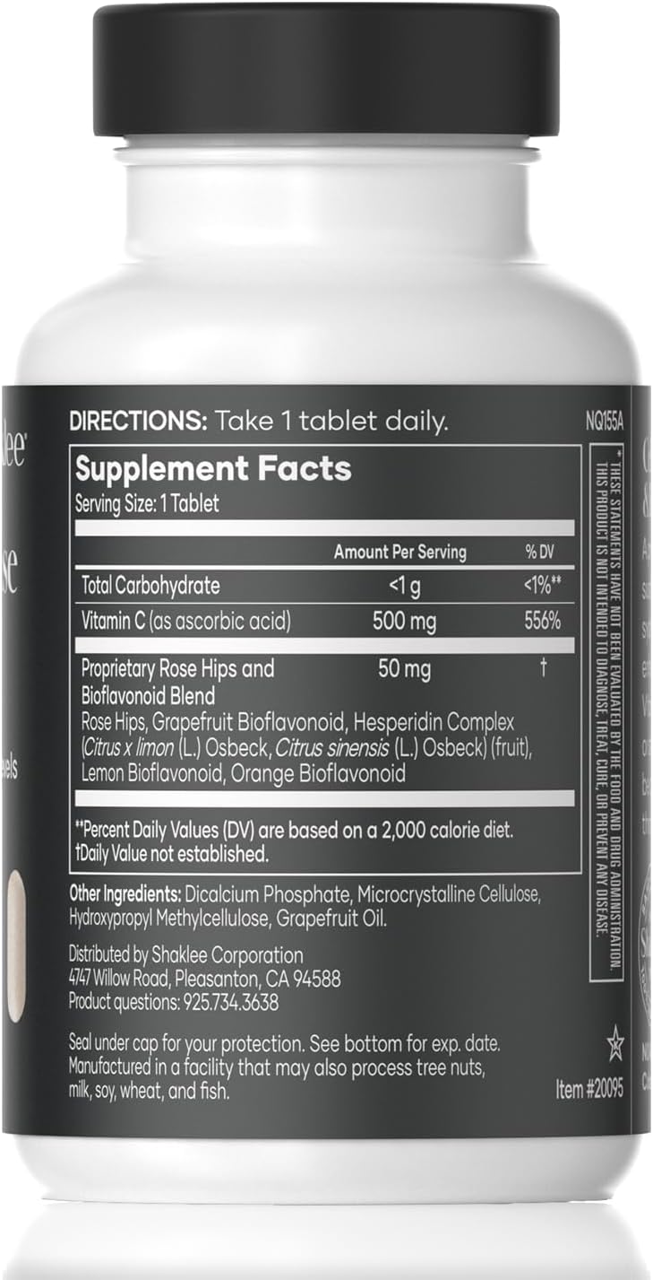Shaklee Sustained Release Vita-C 500mg - 180 Comprimidos