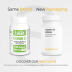 Supersmart Vitamina D3 1000 UI, 150 cápsulas blandas
