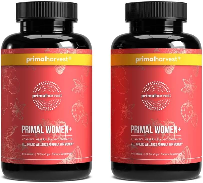 Primal Harvest Women+ - Multivitamínico Diario para Mujeres