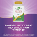 Nature's Way Vitamin C con Escaramujo Extra Fuerte - 1000 mg por dosis - 250 cápsulas