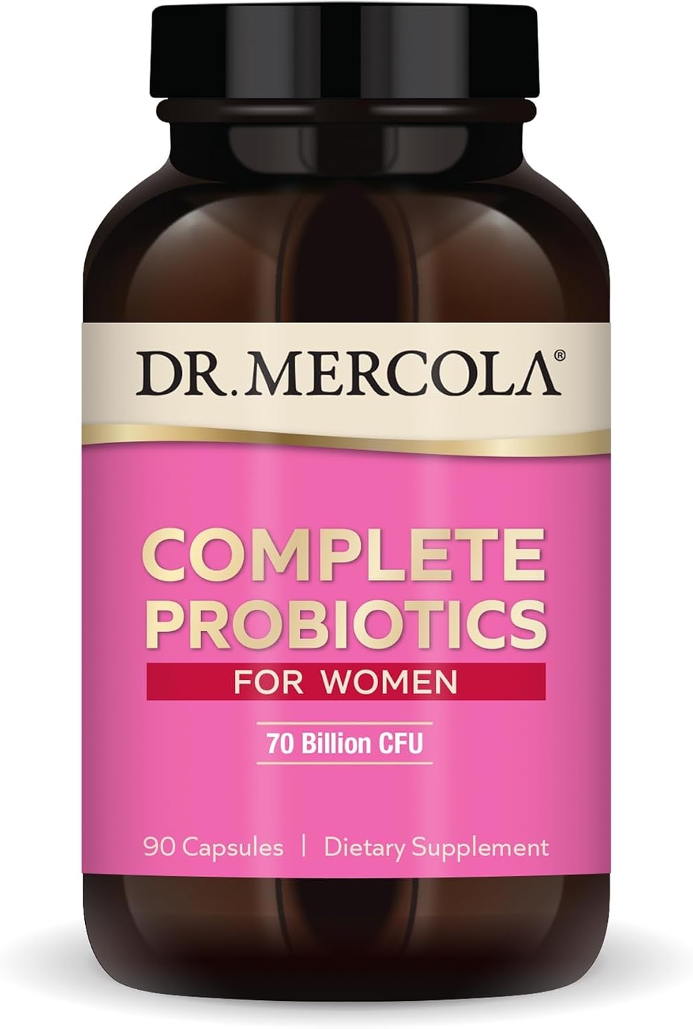 Dr. Mercola Complete Probiotics for Women - 70B UFC - 30 Cápsulas