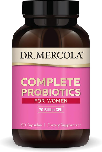 Dr. Mercola Complete Probiotics for Women - 70B UFC - 30 Cápsulas – Image 8