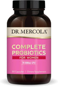 Dr. Mercola Complete Probiotics for Women - Probiótico Femenino - 90 Cápsulas (90 Dosis)