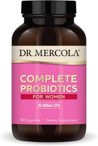 Dr. Mercola Complete Probiotics for Women - Probiótico Femenino - 90 Cápsulas (90 Dosis)