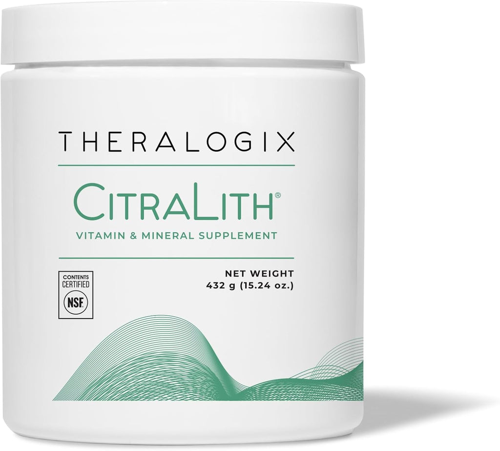 Theralogix TheraLith XR Suplemento de Vitaminas y Minerales - Apoya la Salud Renal - 360 Comprimidos