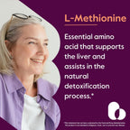 BESTVITE L-Metionina 500mg (120 Cápsulas Vegetales) - Sin Estearatos - Vegano - No Transgénico - Sin Gluten