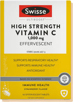 Swisse Vitamina C 1000mg Efervescente - 60 Tabletas