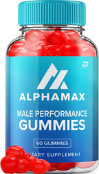 Alpha Max Gomitas para Hombre – Vinagre de Manzana 1000 mg con Vitamina B12 (60 Gomitas)