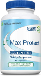 UT Max Protect - D-Mannose & Cranberry Supplement for Urinary Tract Health (60 Capsules)