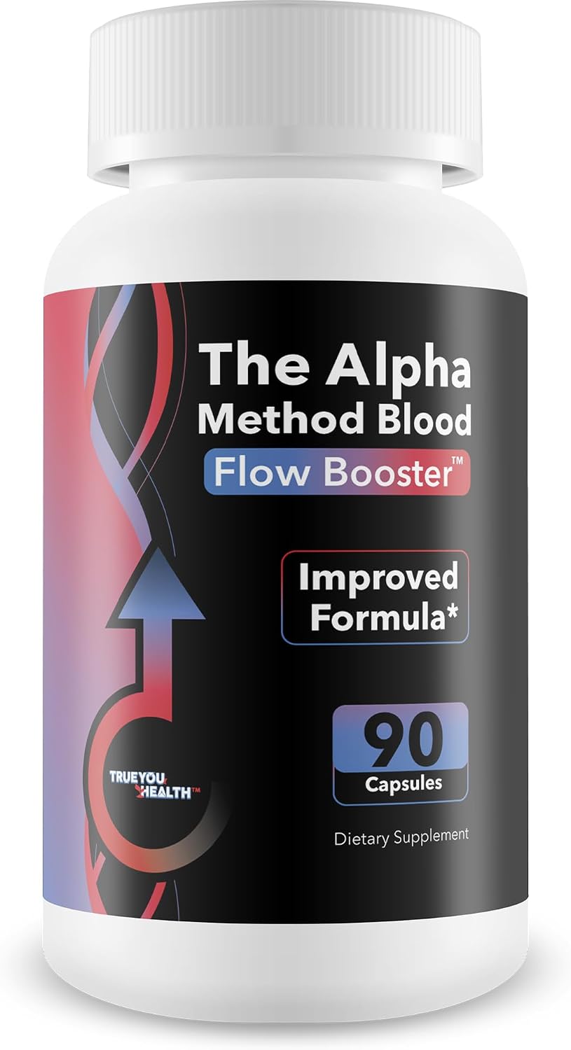 The Alpha Method Blood Flow Booster - Complemento para la Circulación Sanguínea en Hombres