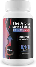 The Alpha Method Blood Flow Booster - Complemento para la Circulación Sanguínea en Hombres