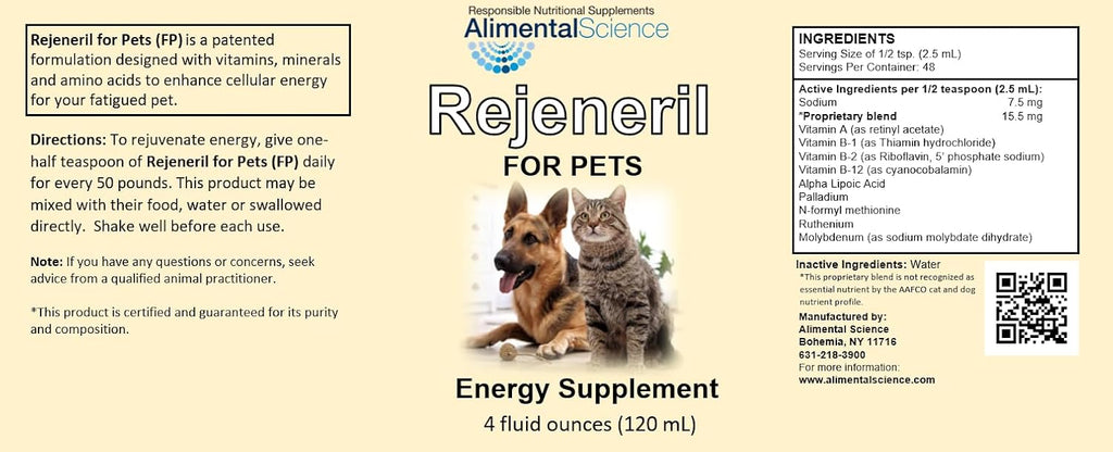 Rejeneril-FP 118 ml – Complemento Líquido para Perros y Gatos con LAMC