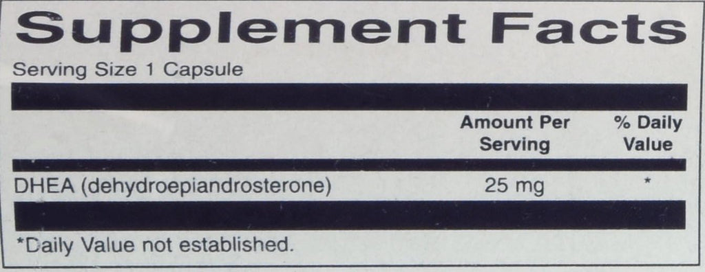 Swanson DHEA 25 mg, 120 Cápsulas