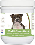 Healthy Breeds Staffordshire Bull Terrier Polvo Multi-Essencial para Perros - Suplemento de Vitaminas, Minerales y Antioxidantes - 227 g