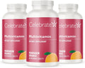 Celebrate Vitamins Multivitamínico Bariátrico Masticable, Sin Hierro - 180 Comprimidos Sabor Naranja