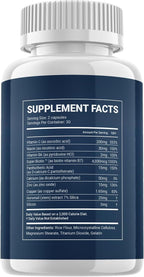 Revifol Cápsulas para el Crecimiento del Cabello - Suplemento con Vitaminas B6, Ácido Fólico y Biotina (5 Paquetes - 300 Cápsulas)