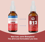 Vitamina B12 Sublingual Gotas (5000 mcg) con B1 y B6 - Fórmula de Rápida Absorción
