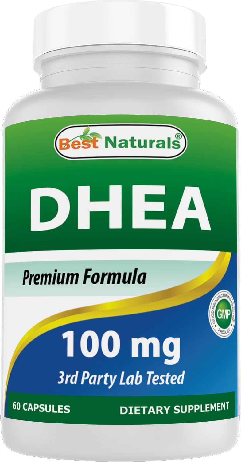 Best Naturals DHEA 100 mg - 60 Cápsulas