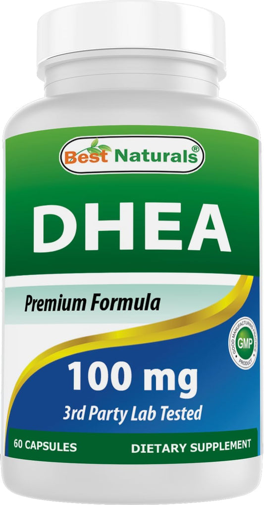 Best Naturals DHEA 100 mg - 60 Capsules