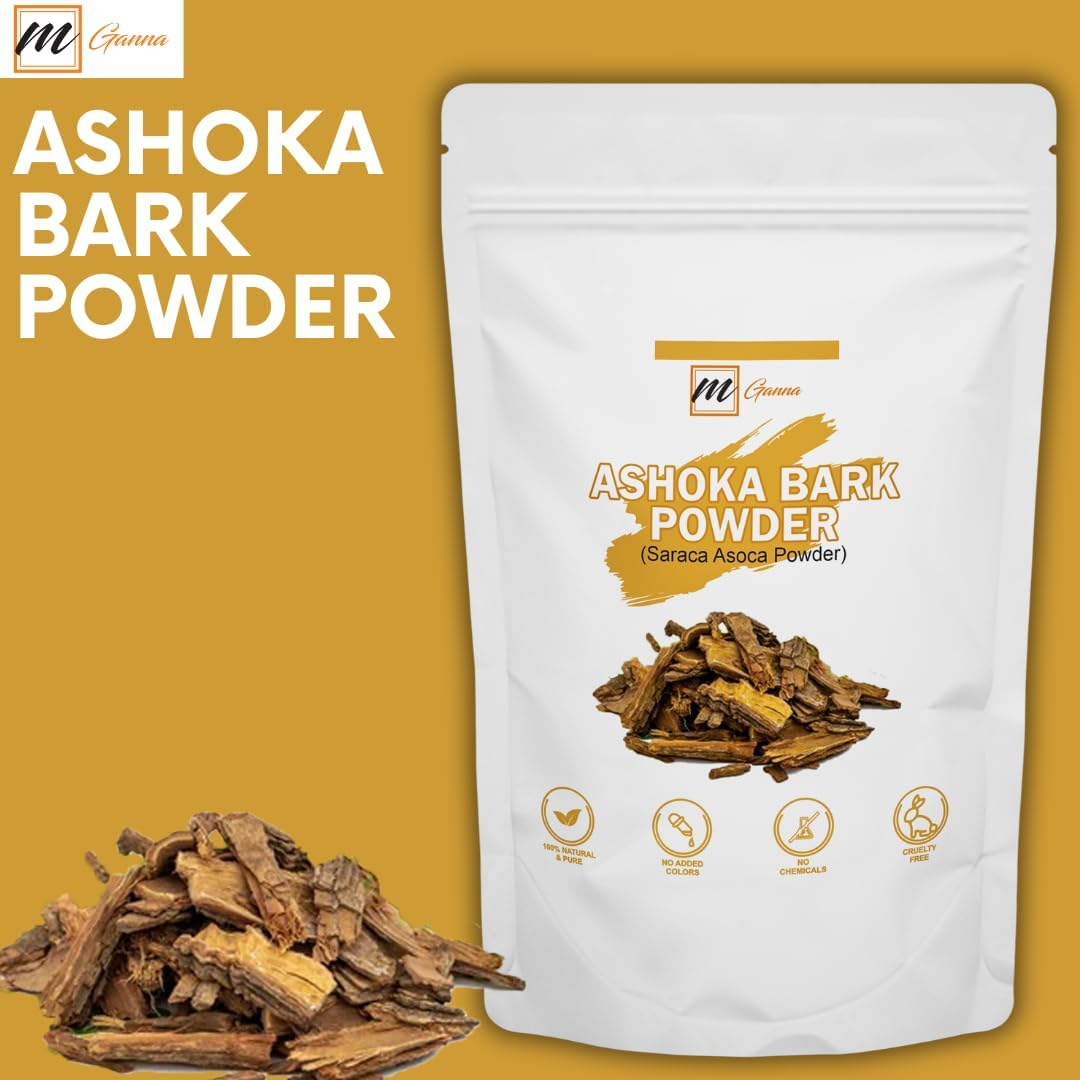 Polvo de Corteza de Ashoka 100% Natural (Saraca Asoca) - 227g