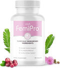 FemiPro – Mezcla de Hierbas y Probióticos, 30 Cápsulas, 1 Mes