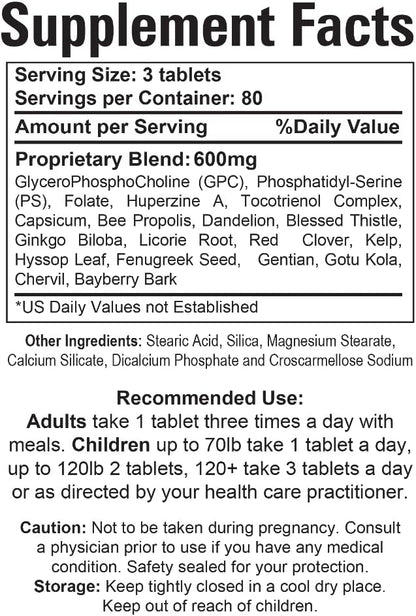 4 Neuro Care - Apoyo para la Memoria - 100% Natural - Complemento Alimenticio – Image 3