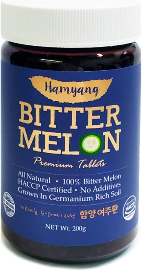 Comprimidos de Melón Amargo Natural 200g - 2 Cajas - Hamyang