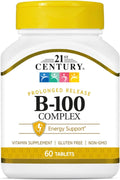 21st Century Vitamin B-100 Complex 60 Tabletas (2 Unidades)