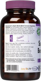 Bluebonnet Super Boron Bone Formula - 240 Vegetable Capsules