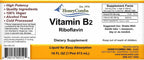 HoneyCombs Riboflavina Vitamina B2 Líquida Gotas, 473 ml | 750% VD, Sin Alcohol, Alternativa a Cápsulas