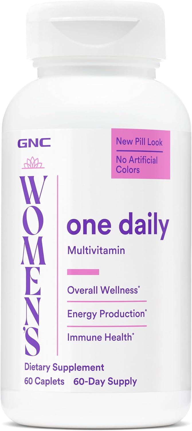GNC Women's One Daily Multivitamin Essentials - Multivitamínico Diario para Mujeres (60 Comprimidos)