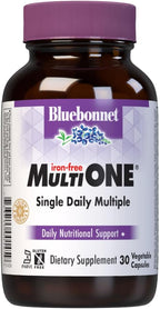 Bluebonnet Nutrition Multi ONE (Iron-Free) - 30 Vegetable Capsules