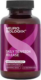 Neurobiologix Daily Tension Release - Suplemento Herbal con Valeriana y Vitamina C, 120 Cápsulas