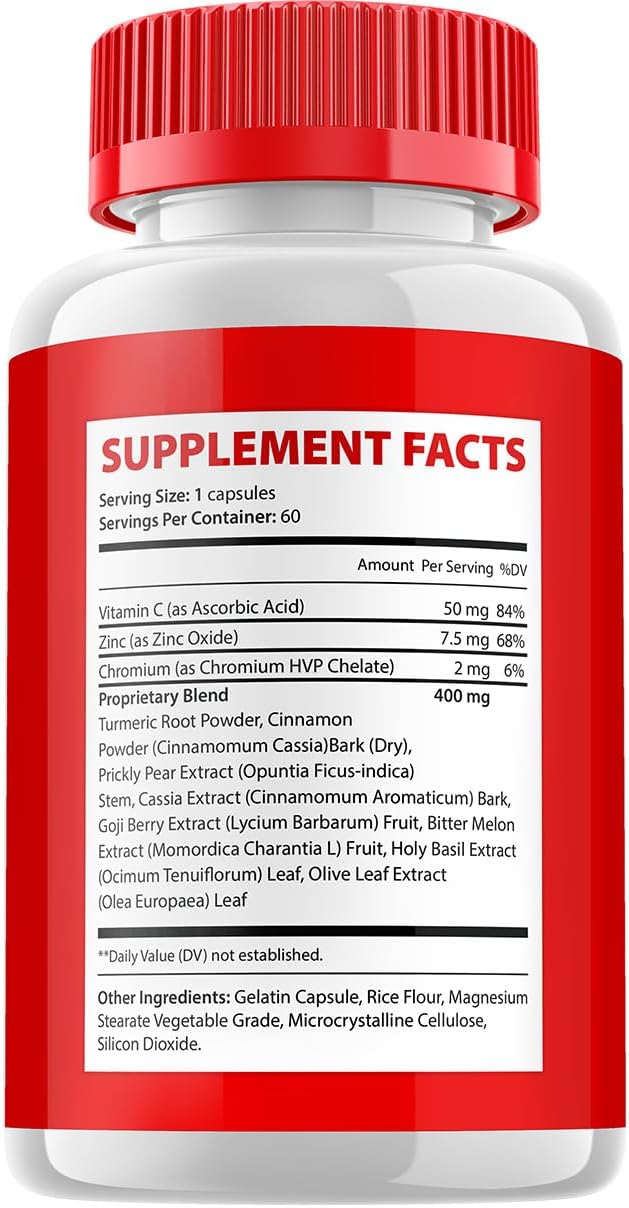 Blood Balance Cápsulas – Suplemento Avanzado (2 Pack, 120 Cápsulas)