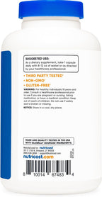 Nutricost Vitamina C 500mg, 240 Cápsulas – Vegetariano, Sin Gluten y No-GMO