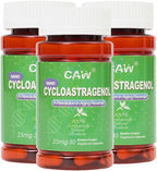 CAW Nano Cycloastragenol 25 mg | Activación de Telomerasa | 90 Cápsulas Vegetarianas con Cubierta Entérica