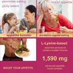 Holistic MD Gainer Gummies - Multivitamínico con L-Lisina y Vitamina B para Toda la Familia - 60 Gominolas Veganas sin Azúcar