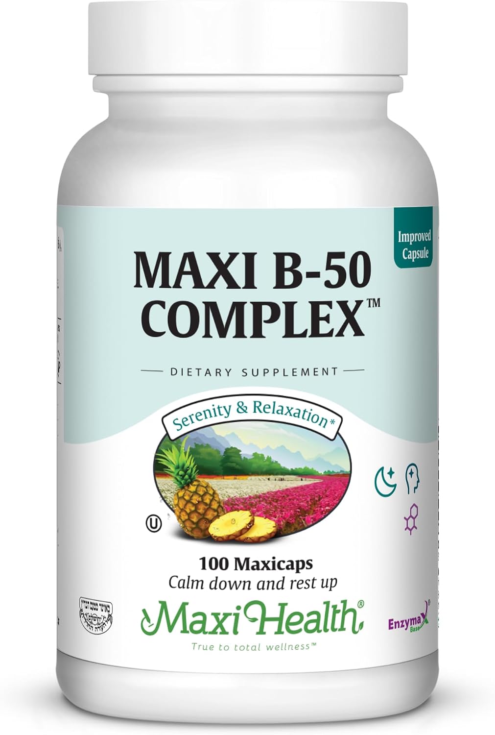 Maxi Health Complejo B-50 - 100 Cápsulas