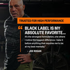 ONNIT Alpha Brain Black Label Cápsulas, Suplemento Cognitivo con Citicolina, Melena de León y Luteína, 80 Unidades