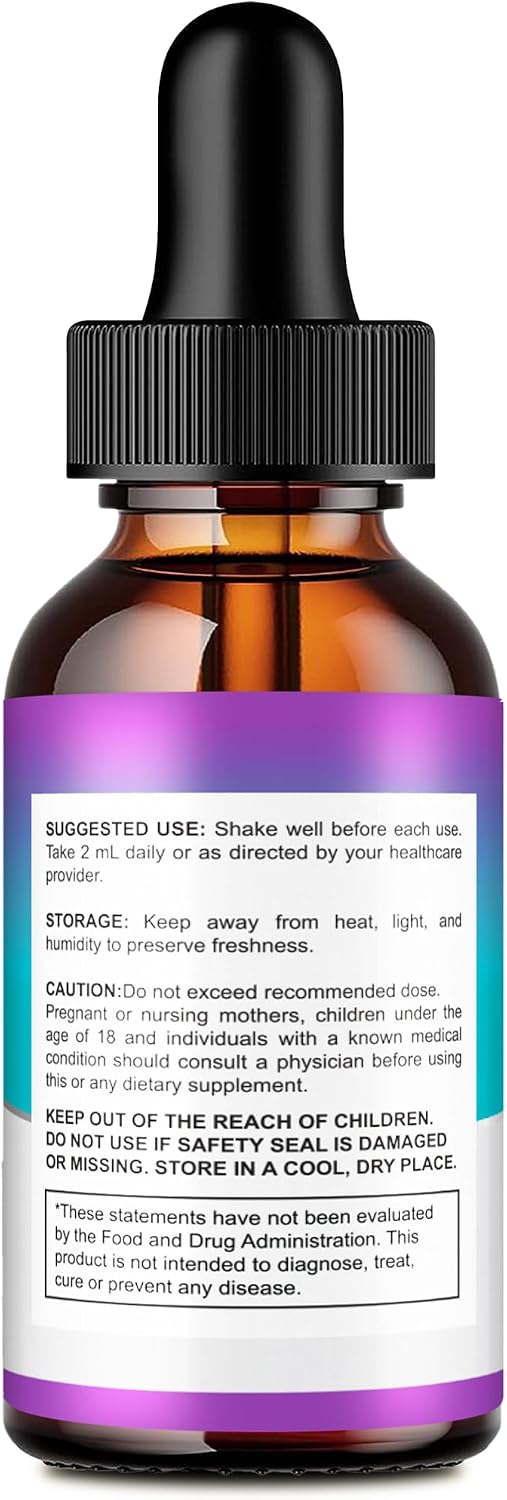 Gut Drops - Complemento Alimenticio Líquido Natural, Máxima Potencia (1 Envase)